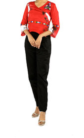 Crop Top with Trouser