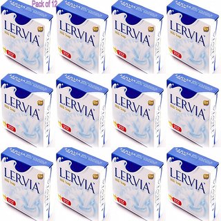 LERVIA MILK SOAP 75 GRAMS EACH- (PACK OF 12 ) INDONESIAN MADE