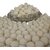 De-Ultimate Pack of 100 Gram (100 Pcs) 14mm White Angura Moti Balls Pearl Bead Stone Embroidery Craft Material