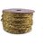 De-Ultimate Set of 2 (18 Mtr) Golden Sparkling Resham Zari Twisted Fancy Thread Dori Lace for Tailoring Sewing