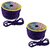 Uniqon Set Of 2 (18 Mtr) Purple Resham Zari Twisted Fancy Thread Dori Lace for Tailoring Sewing Bead Art