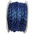 Adhvik Set Of 4 (18 Mtr) Blue Resham Zari Twisted Fancy Thread Bal Dori Lace for Tailoring Sewing Bead Art