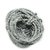 Uniqon Set Of 3 (18 Mtr) Silver Resham Zari Twisted Fancy Thread Dori Lace for Tailoring Sewing Bead Art