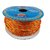 Adhvik Set Of 2 (18 Mtr) Orange Resham Zari Twisted Fancy Thread Bal Dori Lace for Tailoring Sewing Bead Art