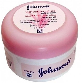 Johnson's 24 Hour Moisture Soft Cream (200Ml)