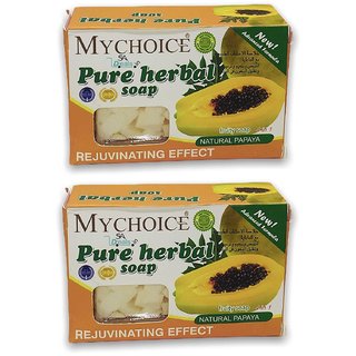 My Choice Pure Herbal Soap For Pore Minimising (Pack of 2) My Choice Pure Herbal Soap For Pore Minimising (Pack of 2)