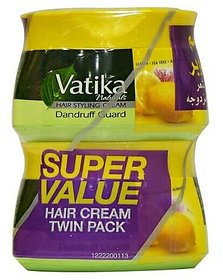 Dabur Vatika Dandruff Guard Styling Hair Cream 140grm - Pack Of 2