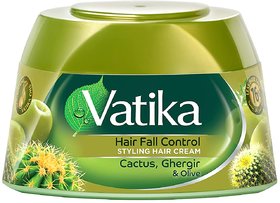 Dabur Vatika Hair Fall Control Styling Hair Cream - 140ml