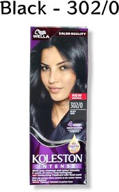 Wella Koleston Hair Color Creme 302/0 Black - 50ml