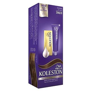 Buy Wella Koleston Hair Color Creme 306/0 Dark Blonde Online - Get 41% Off