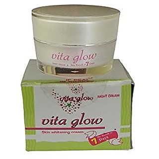                       Vita Glow Skin Whitening And Fairness Night Cream 30g                                              