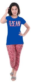U-light Women's Cotton Printed Pajama /Track Pant Lower (Multicolor