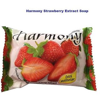                       Harmony Strawberry Soap For Whitening And Fairness  (75 g)                                              