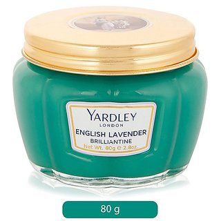 Yardley London English Lavender Brilliantine Hair Cream for Men  Women 80g