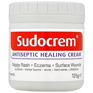 Sudocrem Antiseptic Healing Cream For Nappy Rash, Eczema, Burns and more - 125g