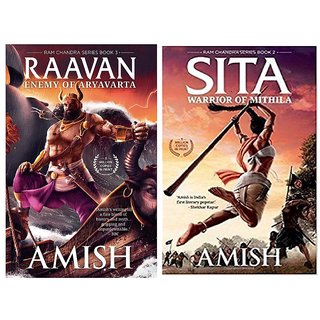 Ramachandra Series Raavan  Sita English Paperback (Set Of 2 Books)