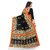 SVB Saree Black Colour Art Silk Printed  Saree