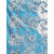Svb Sarees Blue Taffeta Block Print Art Silk Saree Without Blouse