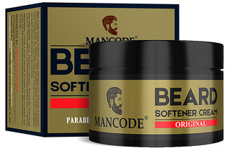 Mancode Beard Softening Cream Original 50gram, for Reducing Itchiness, for Nourished and Soft Beard, for All Beard Ty