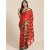 Meia Red And Black Cotton Saree