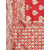 Meia Red Embellished Jacquard Saree