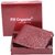 FILL CRYPPIESMen Red Genuine Leather Wallet(7 Card Slots)
