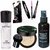 COMBO Waterproof Eyeliner Fixer Spray with Face Primer, Mushroom BB Foundation, Mascara and Eyebrow Pencil