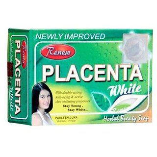                       Renew Placenta White Herbal Beauty Skin Whitening Soap 101  (135 g)                                              
