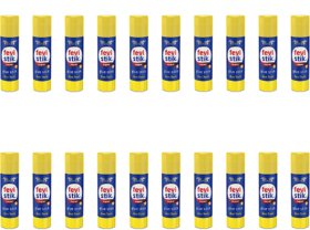 Fevistick Super Glue Stick Non Toxic Transparent Adhesive, Nontoxic Glue Stick for Decorations Pack Of 20 - 15g