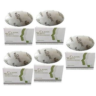                       Classic White Advance Formula Soap For Anti Wrinkle Skin Pack Of 5                                              