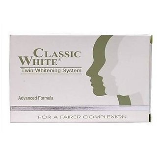                       classic white Advanced formula Whitening Soap                                              
