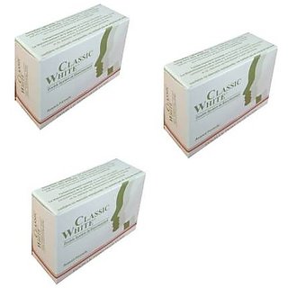                       Classic White Anti Winkle Soap (Pack Of 3)                                              