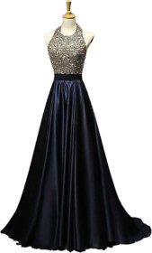 Chitra fashion studio  beautiful silver  navy blue colour inported fabric one piece dress