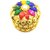 Raviour Lifestyle Golden Sindoor Box KumKum Box Dibbi with Multicolor Stone for Pooja and Women