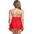 Sexy Nightwear  Baby Doll Dresses For Women Colour  Hot Red