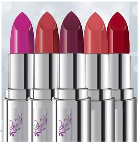 LOTUS MAKE - UP Ecostay Butter Matte Lip Color PACK OF 5 MIX SHADE