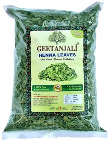 Geetanjali Natural Henna Leaves for Mehndi and hair care, Natural Hair color, Zero Chemicals, pack of 2, 400 gm