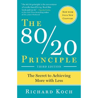 The 80/20 Principle The Secret to Success by Achieving More with Less by Richard Koch (English, Paperback)
