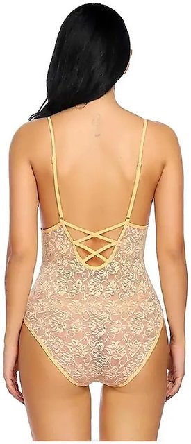 Buy Hot and Sexy Nighty Top Set for Women (Art no. Jahar Gold