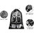 E-Retailer Set of 12 Piece Shoes Bag/Shoes Cover pouches  (Color:- Black, LxW:- 41x30 Cm)