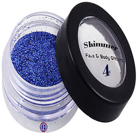 Ear Lobe  Accessories Eye Shimmer For Eye/Face Color Blue (H  No - 4 )