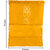 E-Retailer Set of 7 Piece Shoes Bag/Shoes Cover pouches  (Color:- Yellow, LxW:- 41x30 Cm)