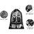 E-Retailer Set of 7 Piece Shoes Bag/Shoes Cover pouches  (Color:- Black, LxW:- 41x30 Cm)