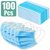 Pack of 100 3 Ply Disposable Surgical Face Mask 3 Ply - 100 Pcs Surgical Mask  (Blue, free size)