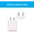 Syska WC-2.4AD-WH 2 Port Fast Charging Travel Adapter (White)