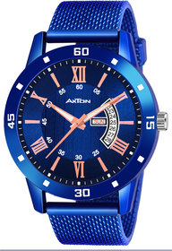 Axton AXT1101 Partywear/Formal/Casual Blue Dial Day And Date Boys Smart Analog Watch - For Men