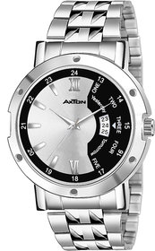 Axton AXT4002 Partywear/Formal/Casual Sliver Date Dial  Boys Smart Analog Watch - For Men
