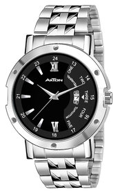 Axton AXC4008 Partywear/Formal/Casual Black Dail Date Boys Smart Analog Watch - For Men
