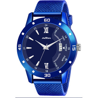                       Axton AXT1103 Partywear/Formal/Casual Blue Dial  Boys Smart Analog Watch - For Men                                              