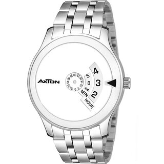 Axton AXC2301 Partywear/Formal/Casual White Dial Boys Smart Analog Watch - For Men